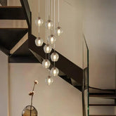 Vertical Water Drops Glass Chandelier - Clowas